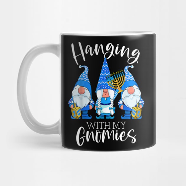 Hanging With My Gnomies Hanukkah Jewish Gnomes Chanukah by marchizano